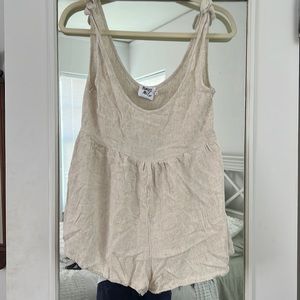 Princess Polly linen romper